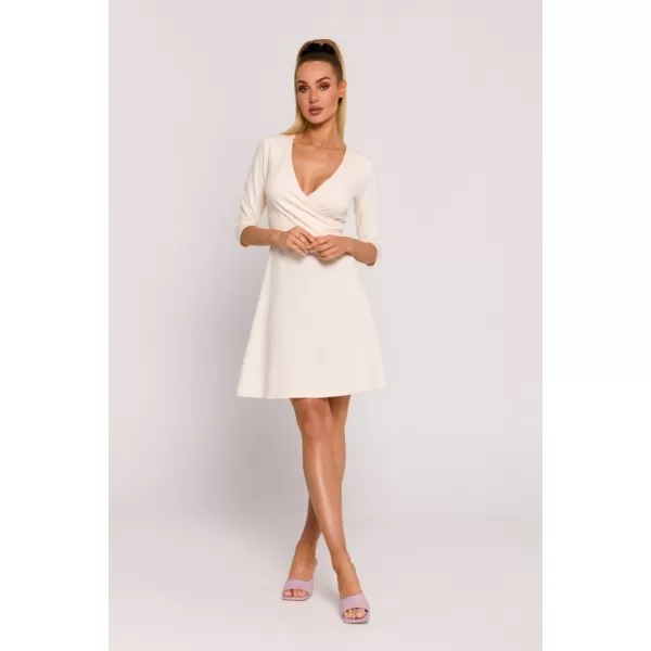 Dámské šaty MOE M786 CREAM 