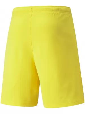 Pánské kraťasy PUMA TEAMRISE SHORT 704942_07 CYBER YELLOW/PUMA BLACK