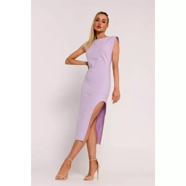  Dámské šaty MOE M787 PURPLE 