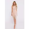 Dámské šaty MOE M835 BEIGE
