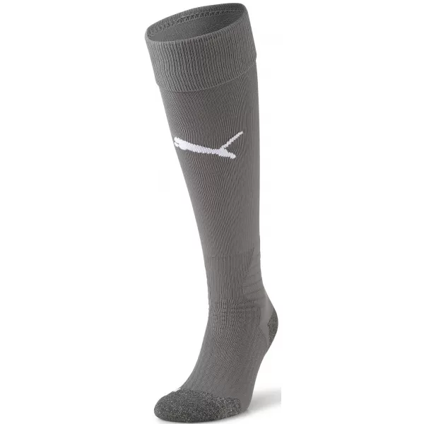  Pánské fotbalové ponožky PUMA TEAM LIGA SOCKS 703438_43 SMOKED PEARL/PUMA WHITE 
