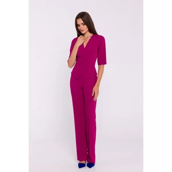  Dámský overal STYLOVE S377 PLUM 