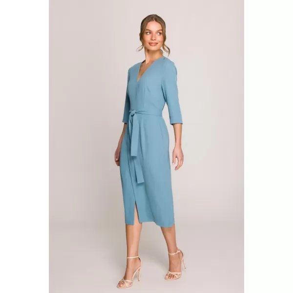 Dámské šaty STYLOVE S396 SKY BLUE 