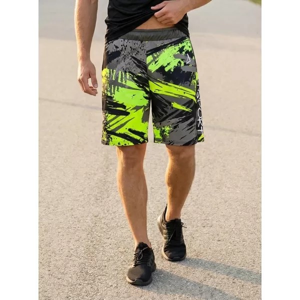  Pánské funkční šortky premium ALTISPORT VOJ/ALM014KRA01 ČERNOZELENÁ 
