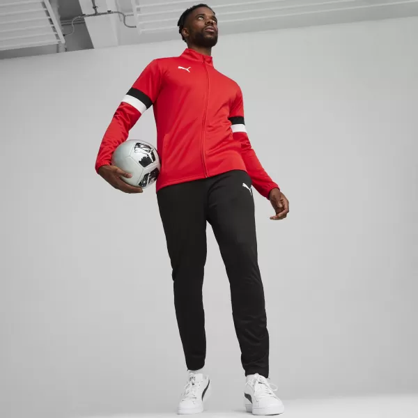  Pánská tepláková souprava PUMA TEAMRISE TRACKSUIT 658653_01 PUMA RED/PUMA BLACK 