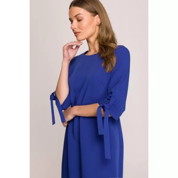 Dámské šaty STYLOVE S393 ROYAL BLUE 