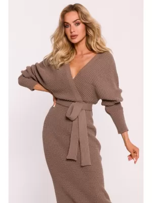 Dámské šaty MOE M810 CAPPUCCINO