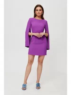 Dámské šaty MAKOVER K190 LAVENDER