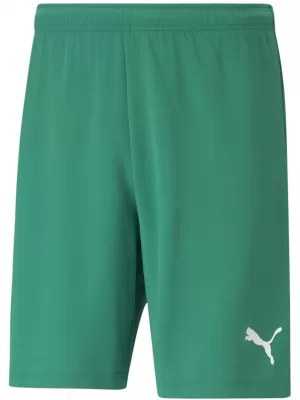 Pánské kraťasy PUMA TEAMRISE SHORT 704942_05 PEPPER GREEN/PUMA WHITE