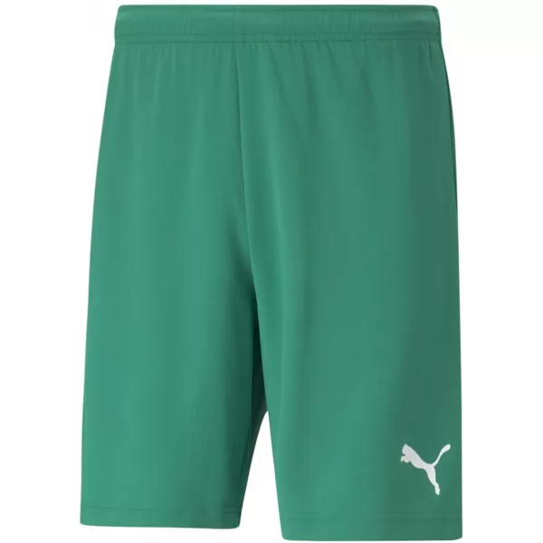  Pánské kraťasy PUMA TEAMRISE SHORT 704942_05 PEPPER GREEN/PUMA WHITE 