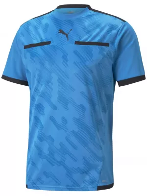 Pánský fotbalový dres PUMA TEAMLIGA REFEREE JERSEY 705452_18 BLEU AZUR/PUMA BLACK