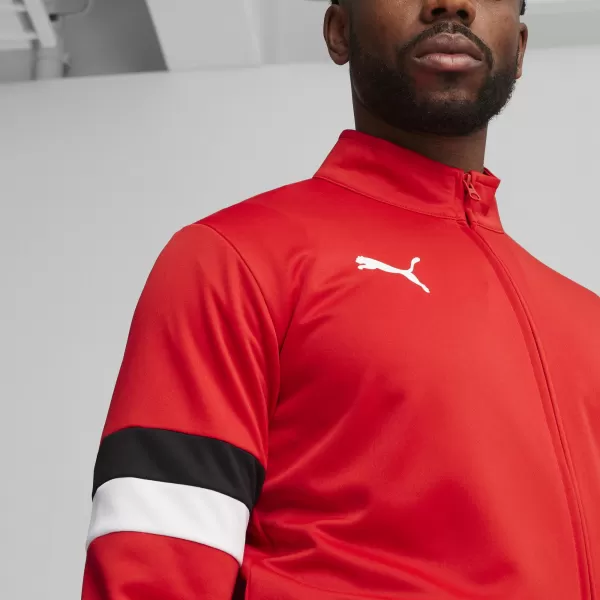  Pánská tepláková souprava PUMA TEAMRISE TRACKSUIT 658653_01 PUMA RED/PUMA BLACK 