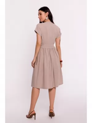 Dámské šaty BEWEAR B279 BEIGE