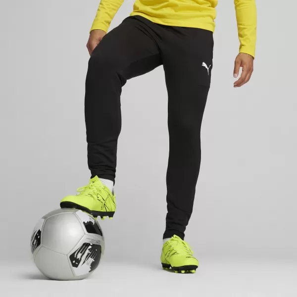  Pánské kalhoty PUMA TEAMGOAL SLIM TRAINING PANTS 659037_03 PUMA BLACK/PUMA WHITE 