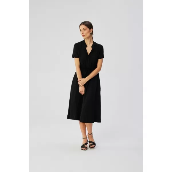  Dámské šaty STYLOVE S366 BLACK 