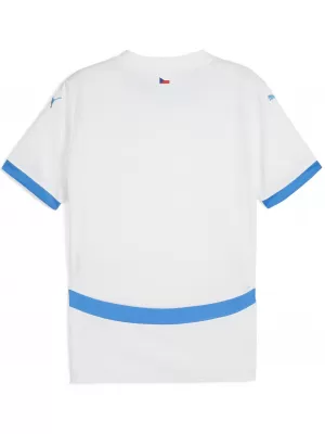 Pánský fotbalový dres PUMA FACR AWAY JERSEY REPLICA 774128_02 PUMA WHITE/IGNITE BLUE