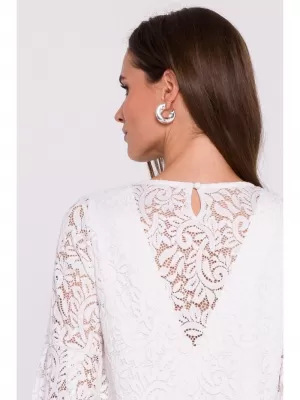Dámské šaty STYLOVE S380 ECRU