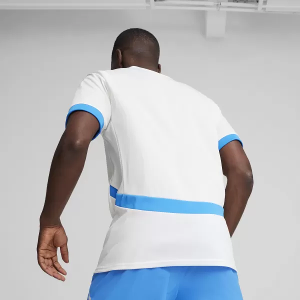  Pánský fotbalový dres PUMA FACR AWAY JERSEY REPLICA 774128_02 PUMA WHITE/IGNITE BLUE 