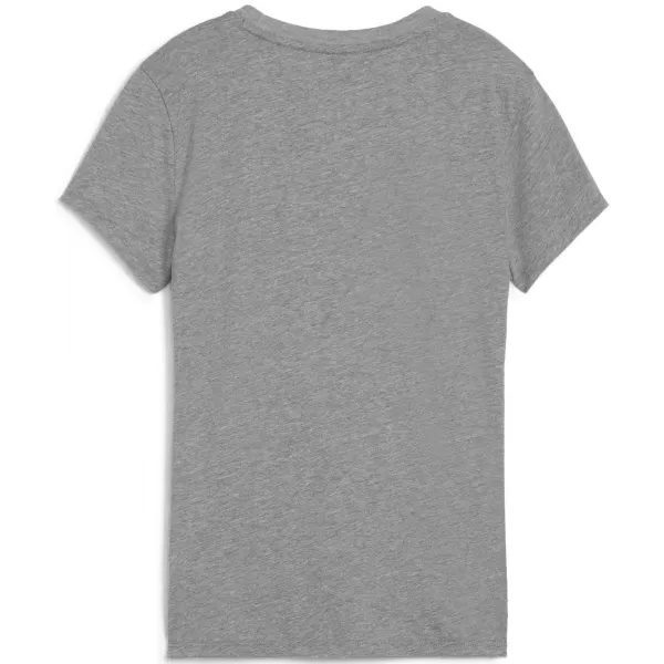  Dámské triko PUMA TEAMGOAL CASUALS TEE WMN 658617_33 MEDIUM GRAY HEATHER/WHITE 