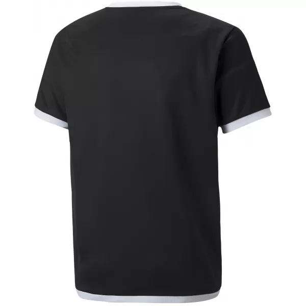  Dětský fotbalový dres PUMA TEAMLIGA JERSEY JR 704925_03 PUMA BLACK/PUMA WHITE 