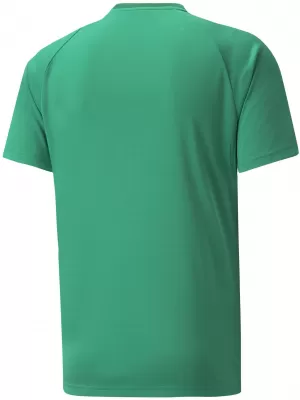 Pánské funkční triko PUMA TEAMVISION JERSEY 704921_05 PEPPERGREEN/POWERGREEN/WHITE