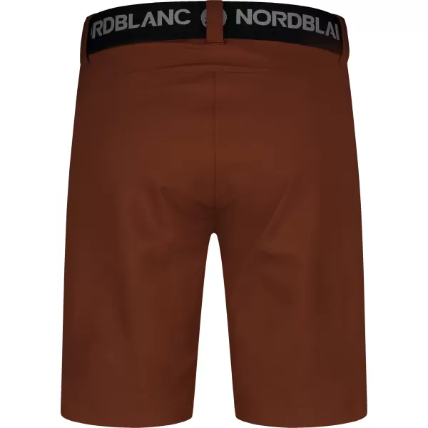  Pánské kraťasy NORDBLANC CLIMBHIGH NBSPM8197 HNĚDÁ 