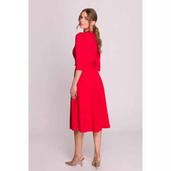  Dámské šaty STYLOVE S404 RED 