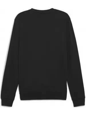 Pánská mikina PUMA TEAMGOAL CASUALS CREW NECK S 658592_03 PUMA BLACK/PUMA WHITE