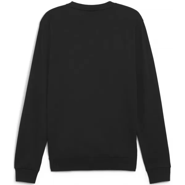  Pánská mikina PUMA TEAMGOAL CASUALS CREW NECK S 658592_03 PUMA BLACK/PUMA WHITE 