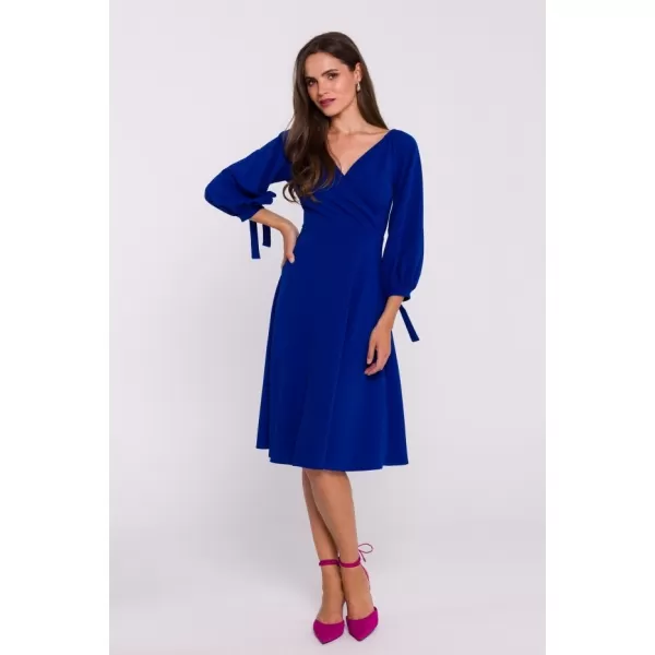  Dámské šaty STYLOVE S383 ROYAL BLUE 