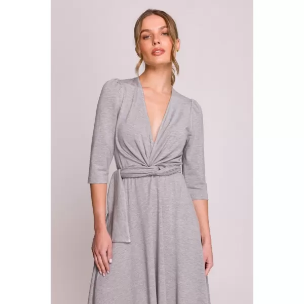  Dámské šaty STYLOVE S404 GREY 