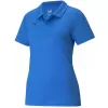 Dámské triko s límečkem PUMA TEAMLIGA SIDELINE POLO W 657408_02 ELECTRICBLUE/PUMAWHITE