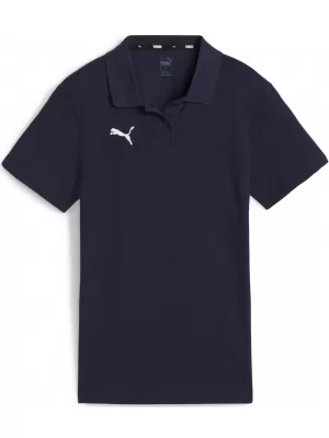 Dámské triko s límečkem PUMA TEAMGOAL CASUALS POLO WMN 658607_06 PUMA NAVY/PUMA WHITE