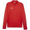 Pánské triko PUMA TEAMFINAL TRAINING 1/4 ZIP T 658551_01 PUMA RED/PUMA SILVER