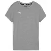 Dámské triko PUMA TEAMGOAL CASUALS TEE WMN 658617_33 MEDIUM GRAY HEATHER/WHITE