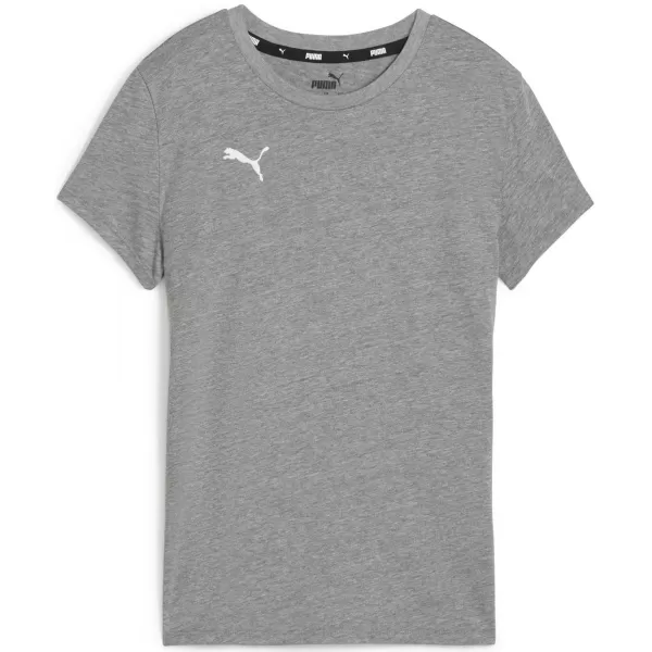  Dámské triko PUMA TEAMGOAL CASUALS TEE WMN 658617_33 MEDIUM GRAY HEATHER/WHITE 