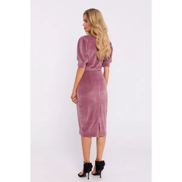  Dámské šaty MOE M827 CREPE PINK 
