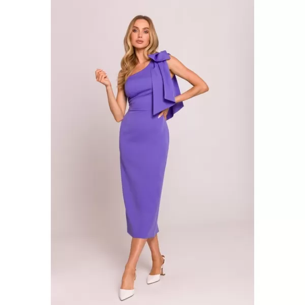  Dámské šaty MOE M847 LIGHT PURPLE 