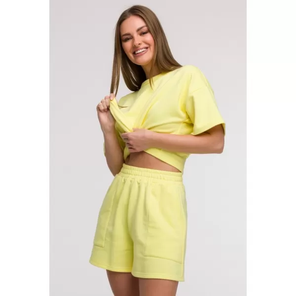  Dámské šortky BEWEAR B295 LEMON 