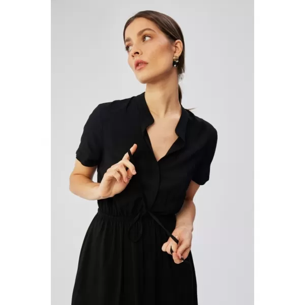  Dámské šaty STYLOVE S366 BLACK 