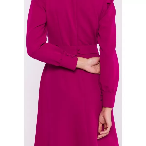  Dámské šaty STYLOVE S378 PLUM 