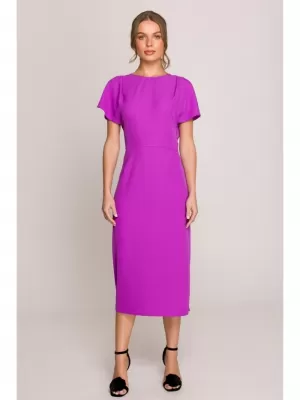 Dámské šaty STYLOVE S398 LAVENDER