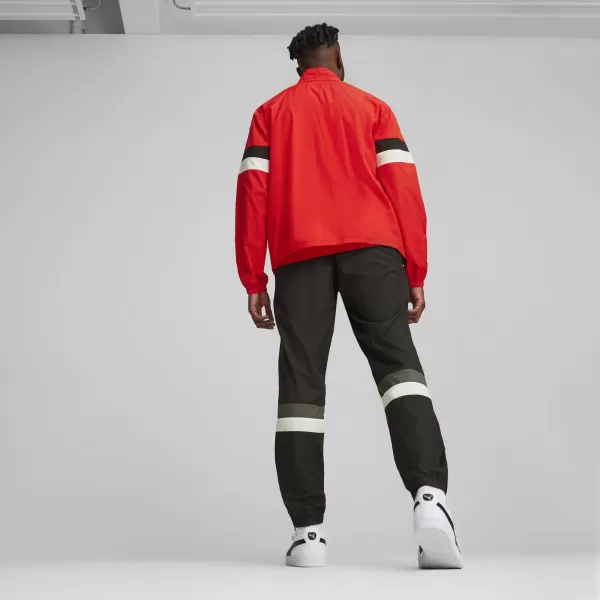  Pánská tepláková souprava PUMA TEAMRISE WVN TRACKSUIT 659036_01 PUMA RED 