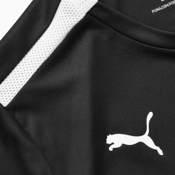  Dětský fotbalový dres PUMA TEAMLIGA JERSEY JR 704925_03 PUMA BLACK/PUMA WHITE 