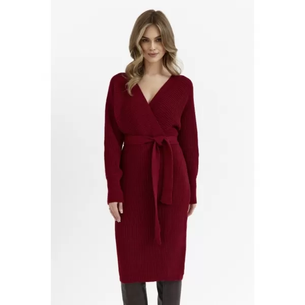  Dámské šaty MOE M810 MAROON 