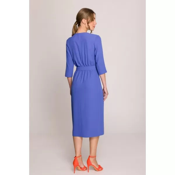  Dámské šaty STYLOVE S396 BLUE 