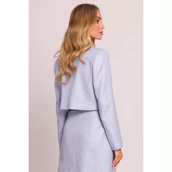  Dámské sako MOE M853 LIGHT BLUE 