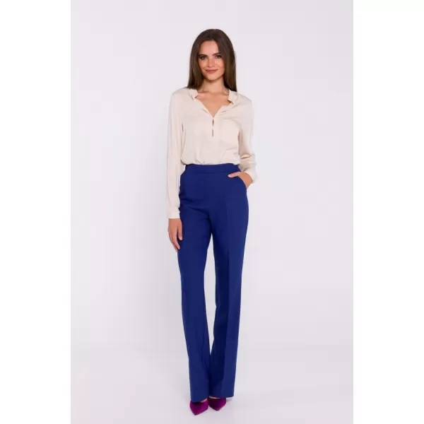  Dámské kalhoty STYLOVE S371 BLUE 