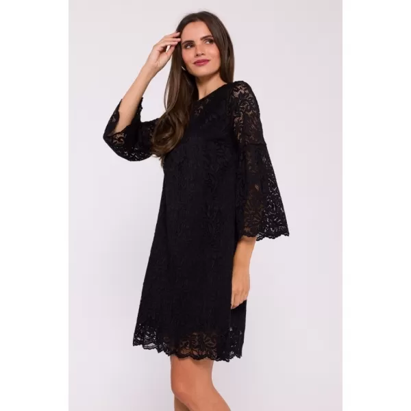  Dámské šaty STYLOVE S380 BLACK 