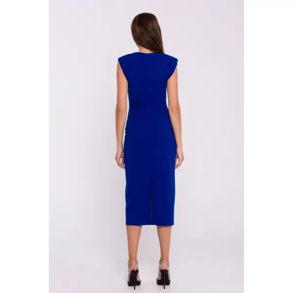  Dámské šaty STYLOVE S382 ROYAL BLUE 